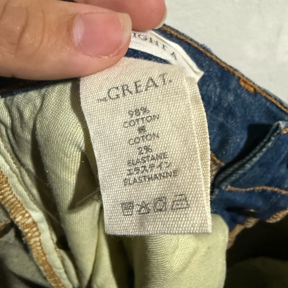 The Great The Straight A Jeans Size 25 - Picture 8 of 9